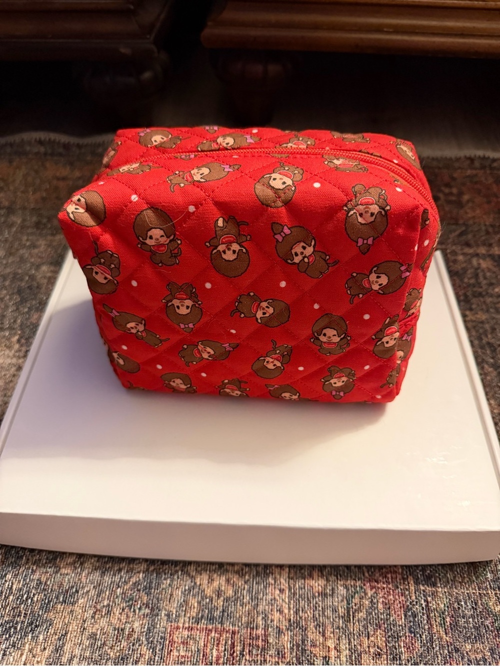 Monchichi makeup bag